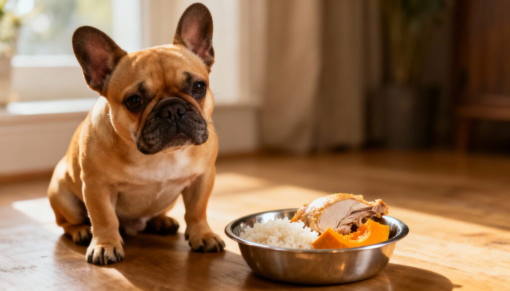 mancare-bulldog-francez-nutritia-pentru-pui