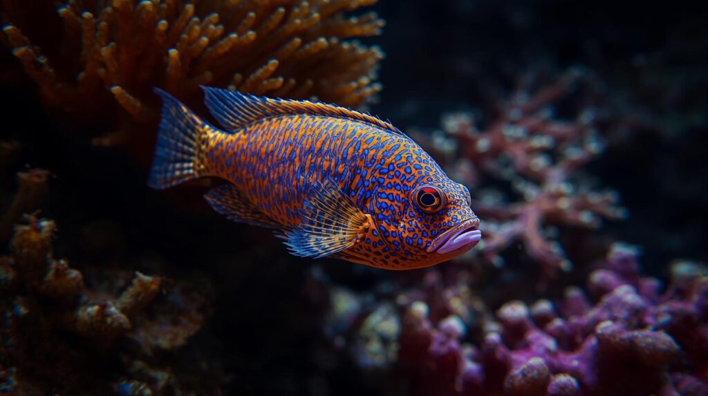 Pești exotic Mandarinfish