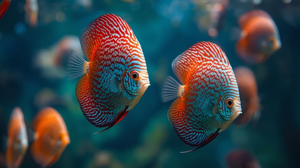 Discus – rasă de pești de acvariu tropicală, spectaculoasă și elegantă