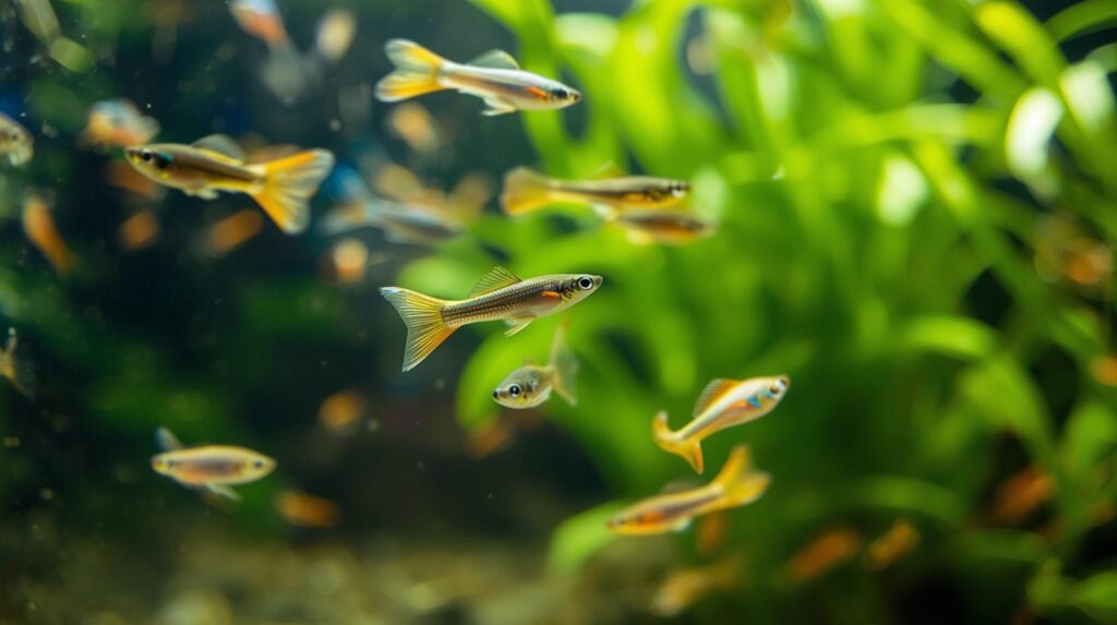 Pește Guppy – rasă de pești de acvariu colorată și ușor de crescut