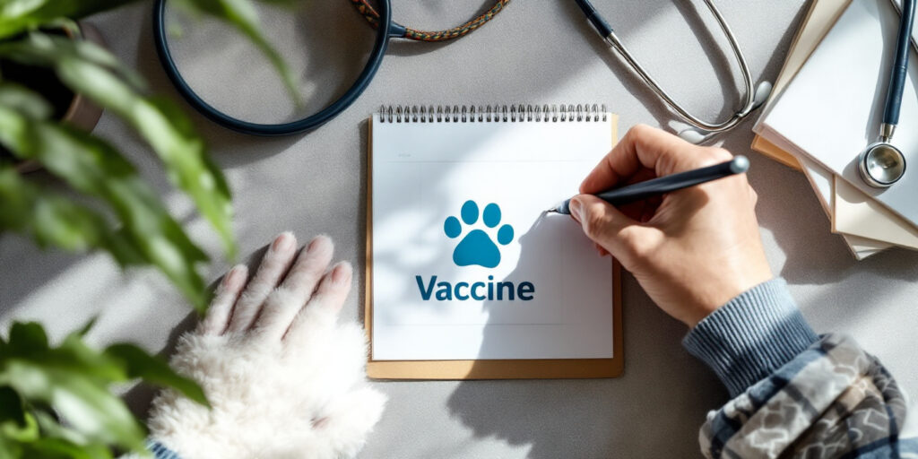 Programarea în calendar pentru primul vaccin la câini