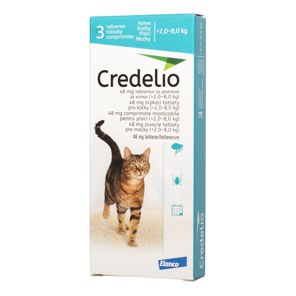Credelio cat 48mg 2-8kg 3tb