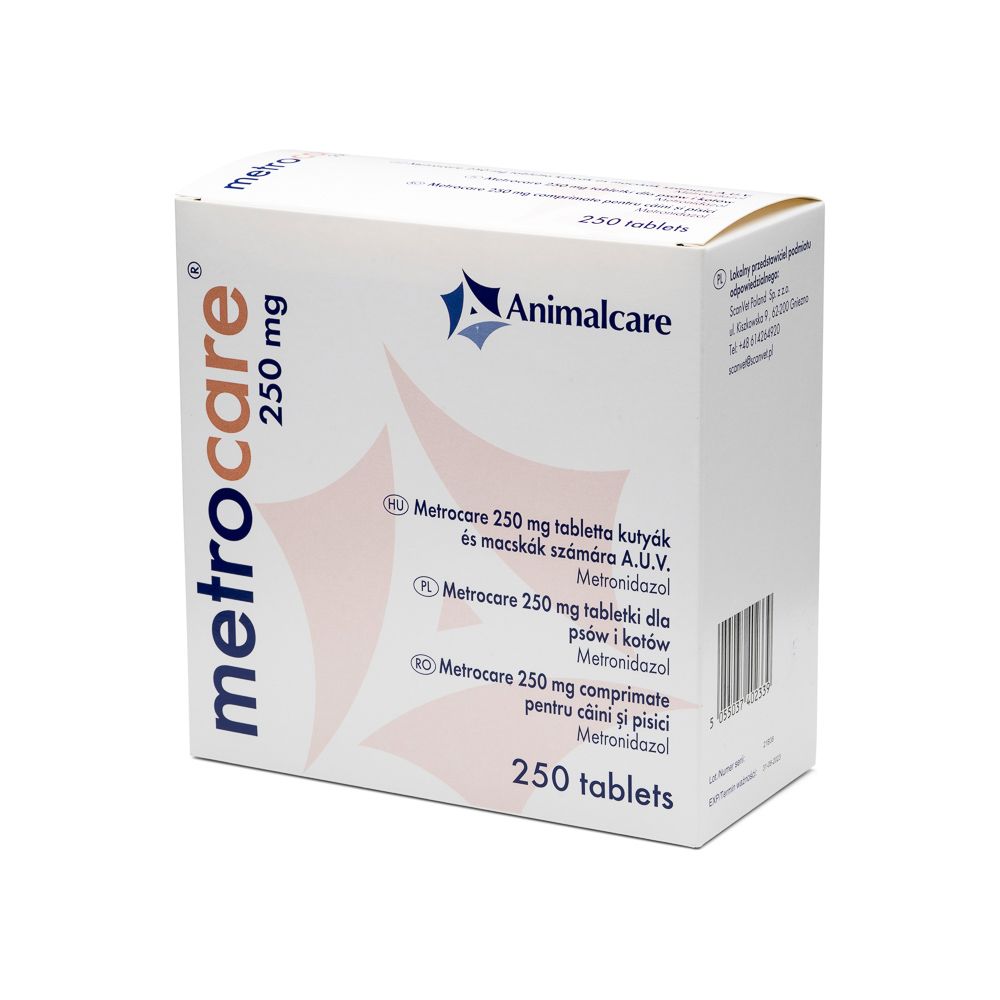 Metrocare 250mg 10cp