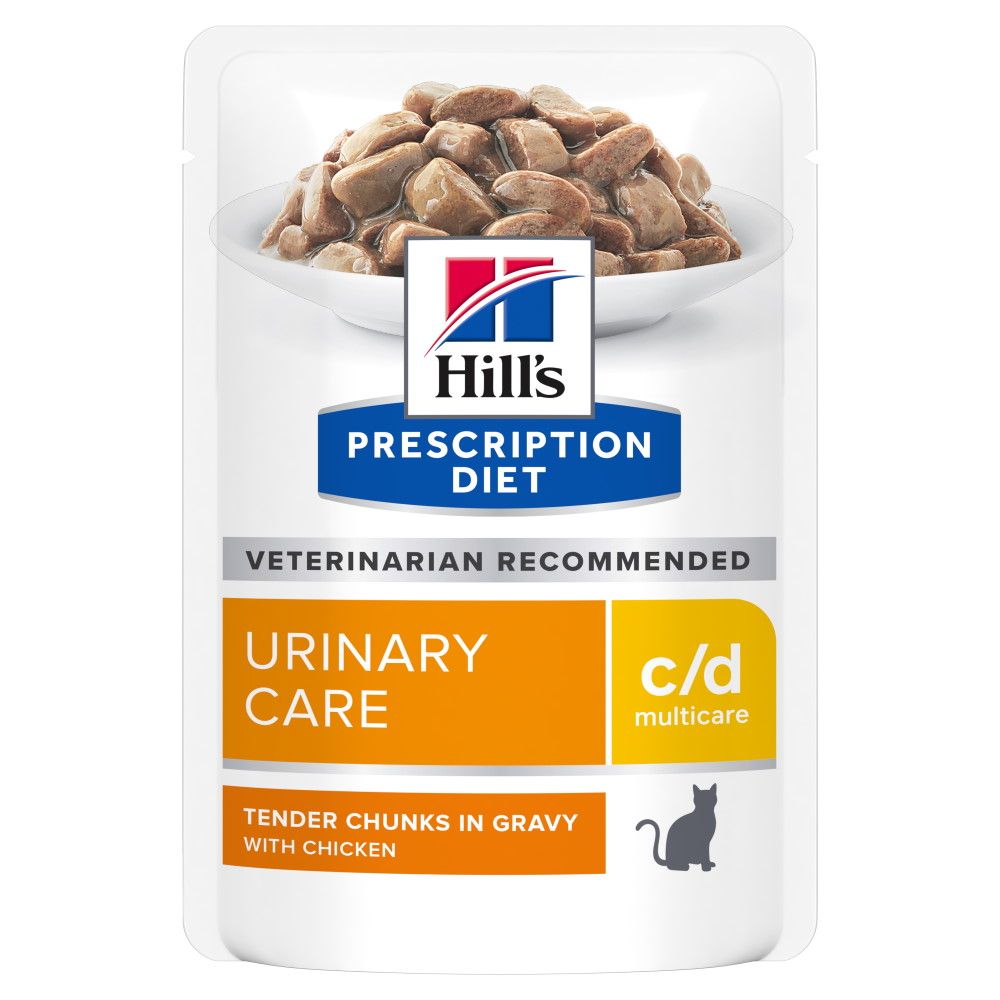 PD FELINE C/D CHK 12x85 G (PLICURI)