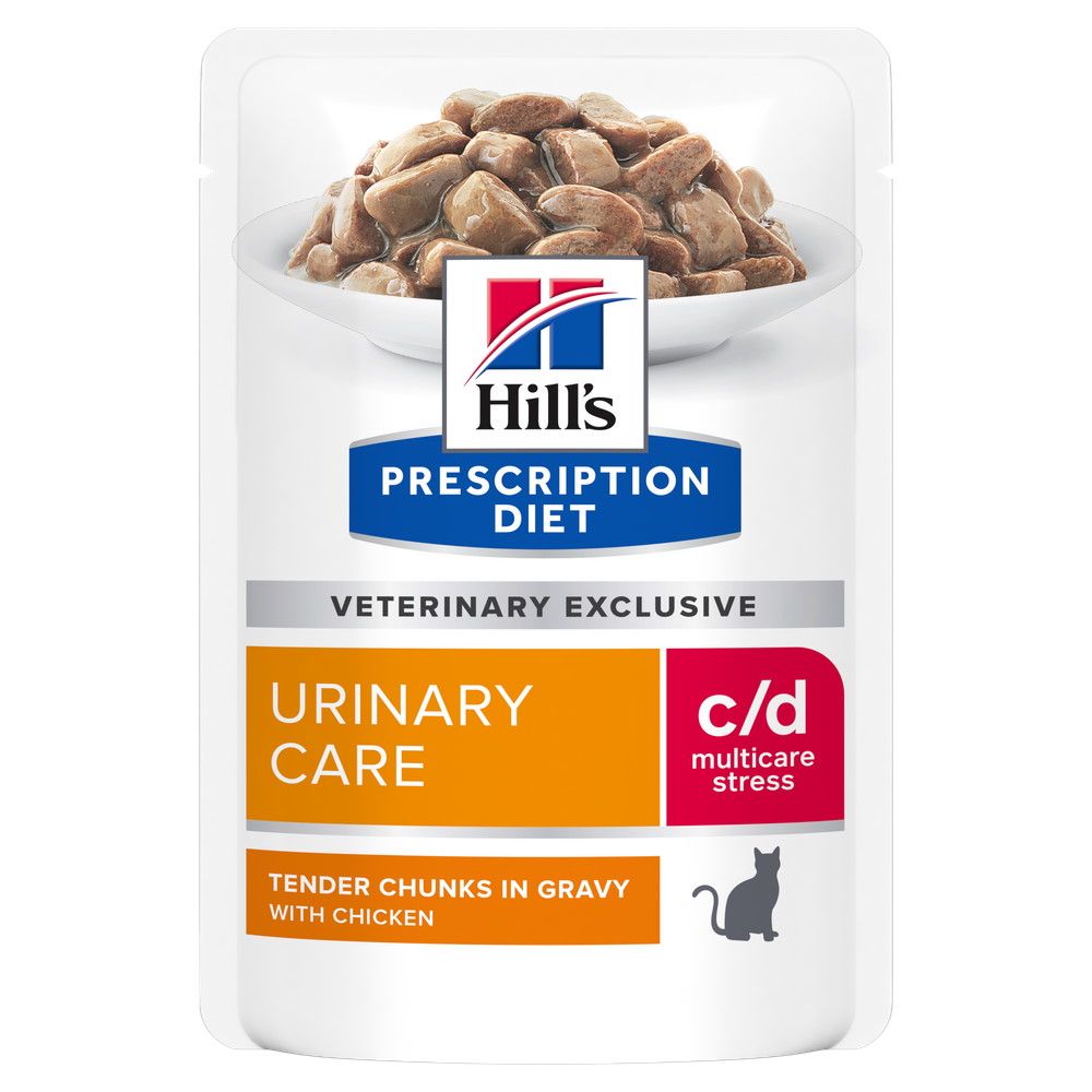 PD FELINE C/D MUL STRESS CHK 12x85 G (PLICURI)