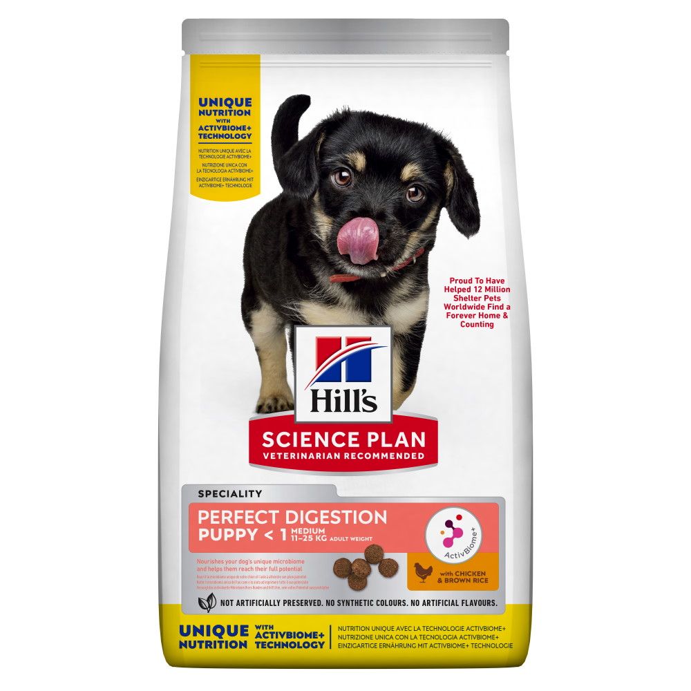 SP CANINE PUPPY MED PERFECT DIGESTION 14 KG