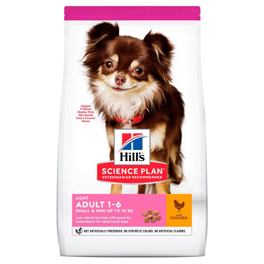 SP CANINE ADULT S&M LIGHT CHK 1.5 KG