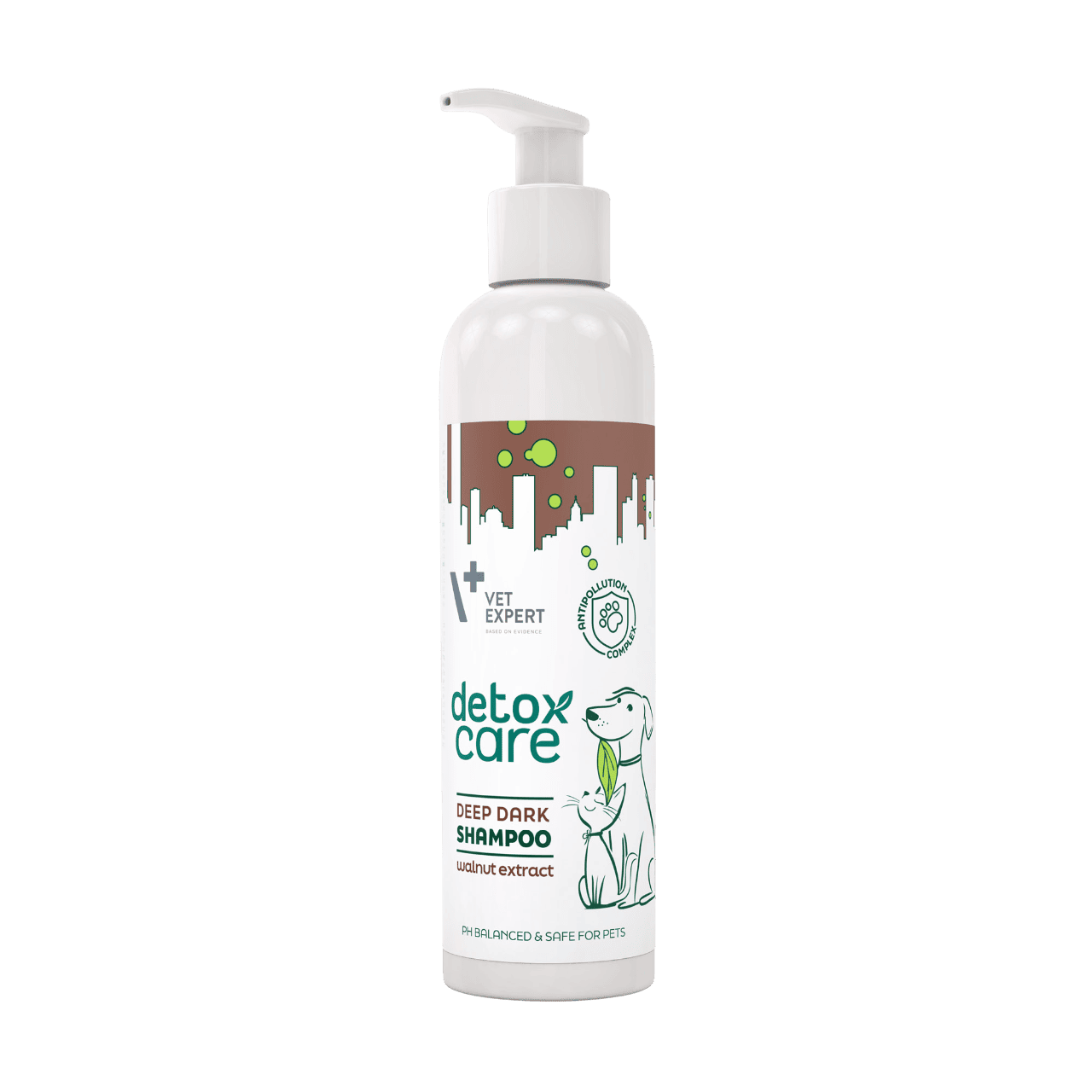 SAMPON DEEP DARK DETOX CARE Vet Expert, 250ML