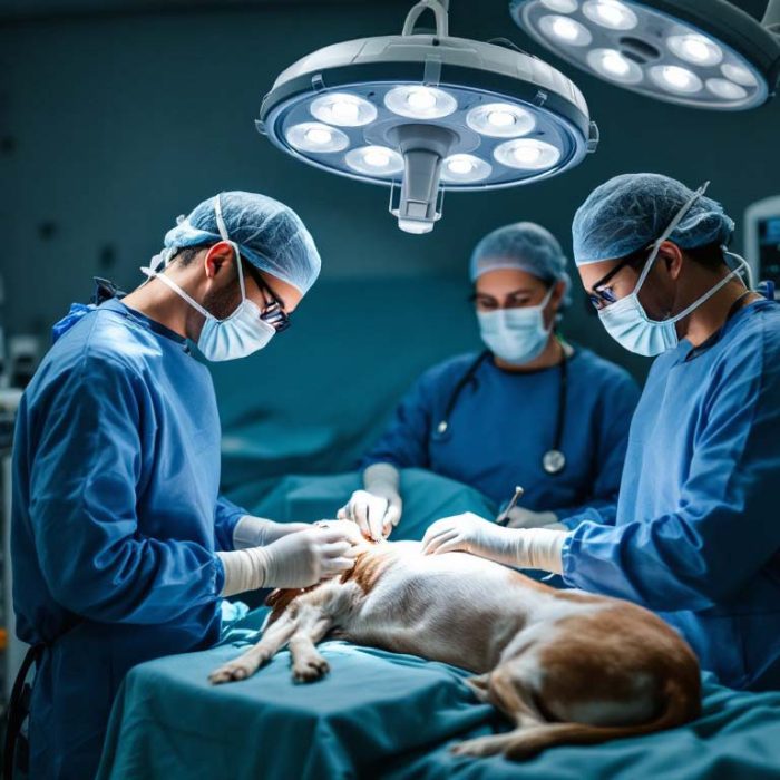 Chirurgia de urgență la animale