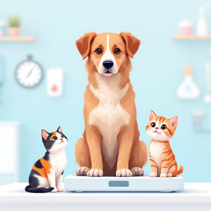 Monitorizare greutate și sănătate la animale